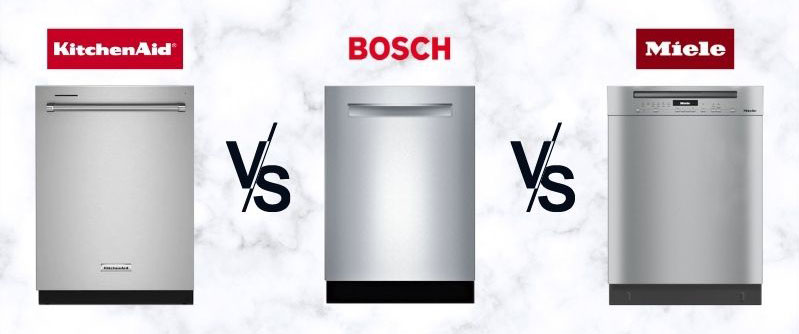厨房助手- vs -博世- vs - 1299 -德国美诺公司洗碗机