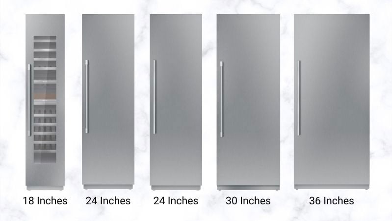 Thermador-Column-Refrigeration-Sizes
