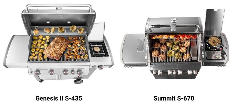 weber-genesis-vs-summit-grill-size