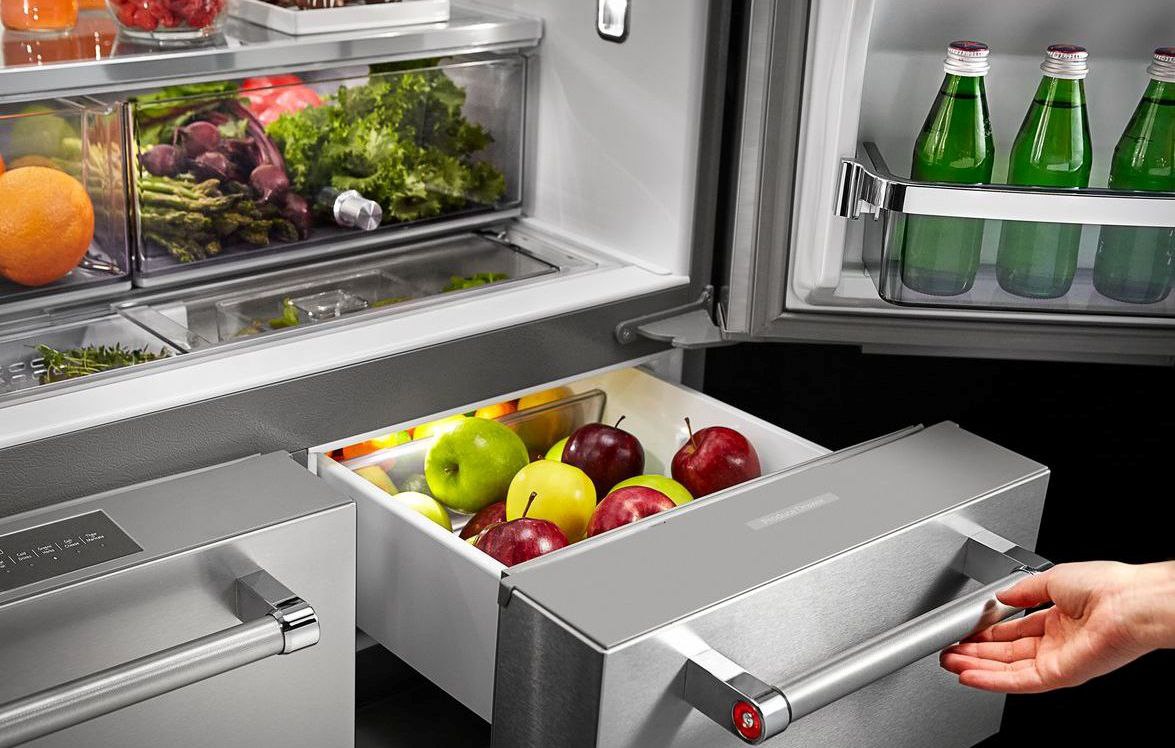 厨房辅助五门法式门冰箱功能