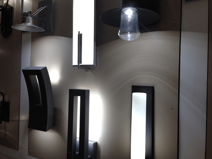 Led户外墙面灯具现代形式