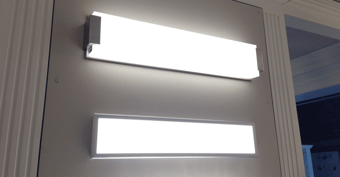 Led浴室墙面灯具现代形态2