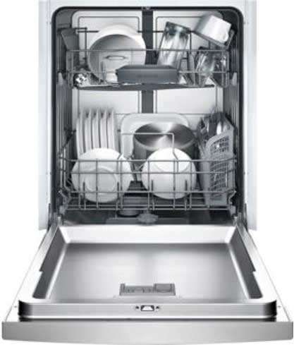 Bosch-Dishwasher-Under - 600美元-模型- she3ar75uc内部