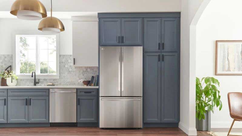 LG-Counter-Depth-MAX-French-Door-Refrigerator-LRFL2706S-Kitchen——