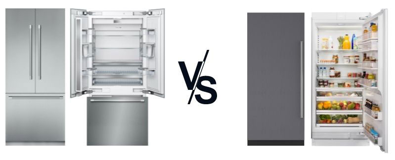Thermador-vs-Subzero-most-popular-built-in-and-integrated-refrigeration
