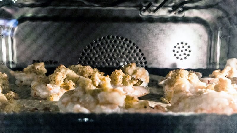 shrimp-cooking-in-steam-oven